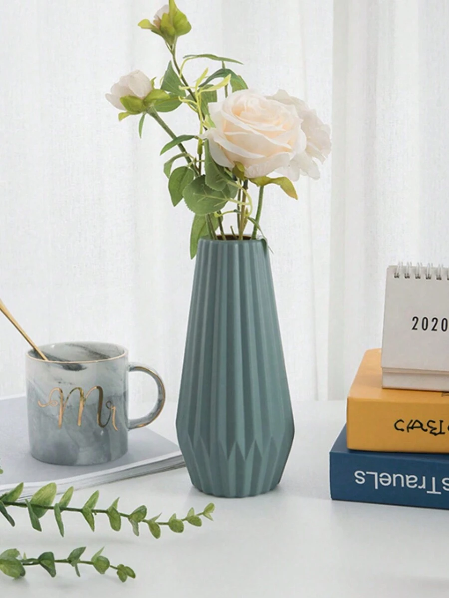 1個現代創意花瓶,人造花器/盆,防震裝飾花瓶（不含花） - 彩色 - 查看 1