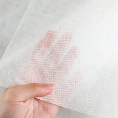 Sanbest El Paño De Bordado Lavable En Frío De 40 G/m² Se Derrite Cuando Se Expone Al Agua. La Tela Soluble En Agua Para Bordar Es Adecuada Para Máquinas De Bordar, Bordado A Mano, Costura Y Otros Trabajos De Bricolaje