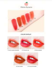 Kit Of 5 Mini Lip Balms With Color For Children Or Young People, Cute Cute, Different Designs, Easy To Carry With Cute Case, Kawaii Design - 彩色 - 查看 7