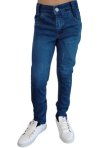 Teen Girls Jeans - Rửa tối - Xem 2