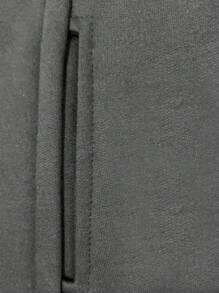 Men Shorts - 黑色 - 查看 3