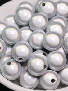 4/6/8/10/12mm Acrylic Round Loose Beads For Jewelry Making BraceletsNecklaces DIY Crafts - Beads - View 1