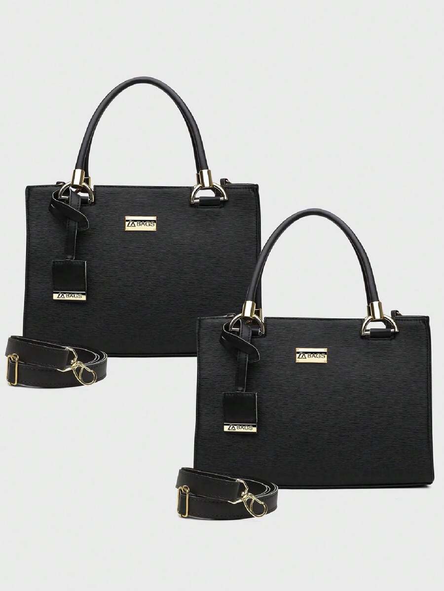 Women Tote Bags - 黑色 - 查看 1