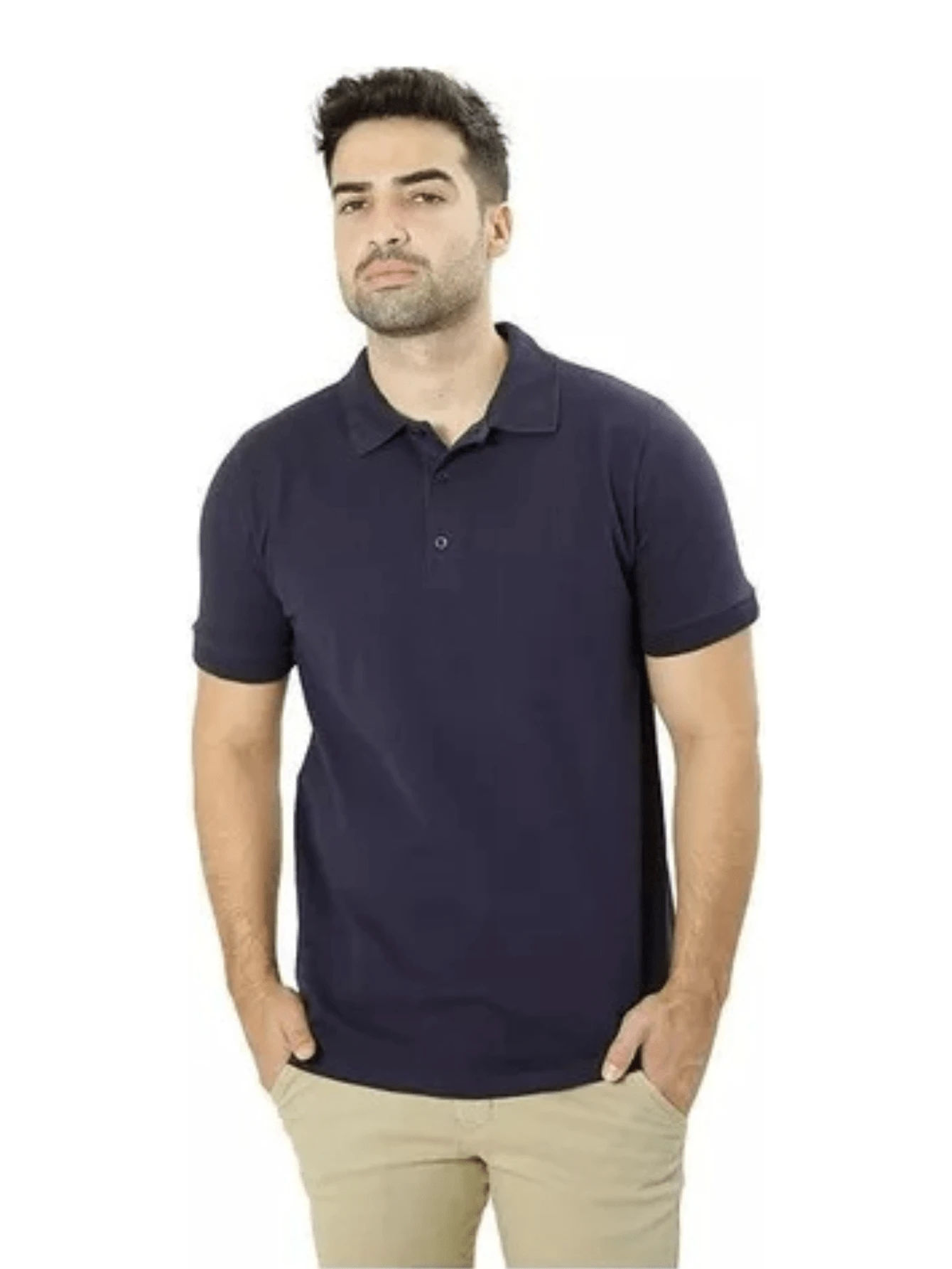 Men Polo Shirts - Azul Marino - Ver 1