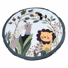 1pc Lion Shaped Musical & Cartoon Gaming Mat Accessory With Smiling Face, Color Random