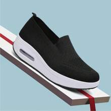 Zapatos casual para mujer, tenis negros, zapatillas deportivas para mujer. - Negro - Ver 3