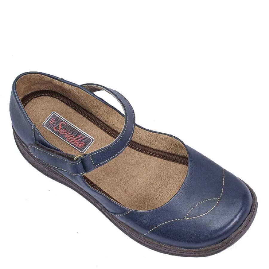 Women Flats - Màu xanh lam - Xem 1