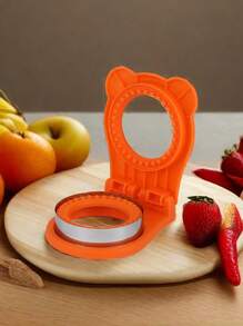 1 Pièce Coupe-sandwich En Acier Inoxydable Polyvalent - Idéal Pour Le Pain, Le Pain Grillé, Les Fruits, Les Biscuits Et La Pâtisserie Diy - Idéal Pour La Boîte À Lunch De Retour À L'école