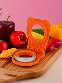 1 Pièce Coupe-sandwich En Acier Inoxydable Polyvalent - Idéal Pour Le Pain, Le Pain Grillé, Les Fruits, Les Biscuits Et La Pâtisserie Diy - Idéal Pour La Boîte À Lunch De Retour À L'école
