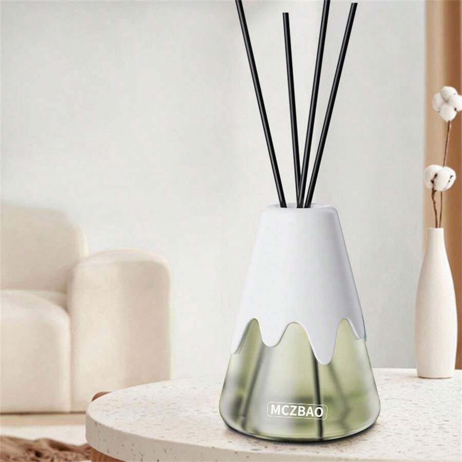 1 Bottle Of 130ml White Musk Scented Transparent Square Aromatherapy ...