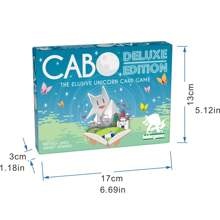 1pc Deluxe CABO Board Game Family  Card Game - Green - View 2