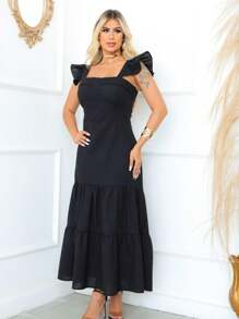 Women Dresses - màu đen - Xem 3