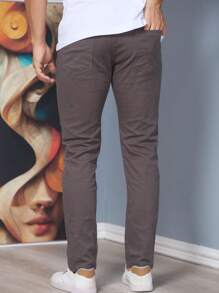 Men Pants - Gris Oscuro - Ver 2