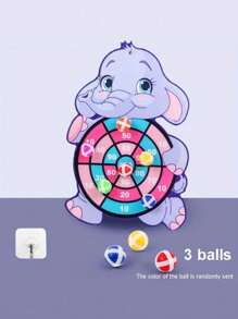 兒童球類玩具,黏性球、飛鏢、投擲和接球,親子互動,室內外黏性球目標禮物 - 彩色 - 查看 8