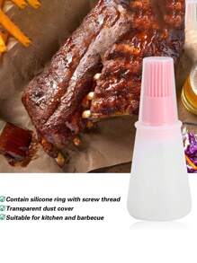 Kitchen Accessories Tools Silicone BBQ Oil Brush Basting Brushes Cake Butter Bread Pastry Brush Cooking Utensil Kitchen Gadgets - Baby Pink - View 4