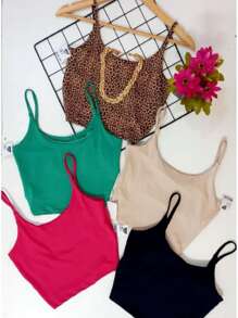 Women Tank Tops & Camis - màu đen - Xem 3