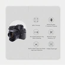 7artisans 7.5mm F2.8 II Ultra Wide-Angle Fisheye Digital Camera Lens For XF XT30 XT XT3 XT4 - XF - View 4