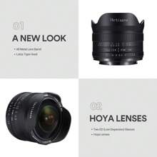 7artisans 7.5mm F2.8 II Ultra Wide-Angle Fisheye Digital Camera Lens For XF XT30 XT XT3 XT4 - XF - View 5