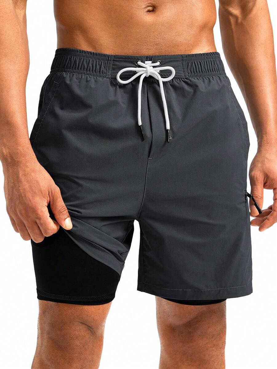 G Gradual G Gradual Mens Swim Trunks With Compression Liner 5 Inch