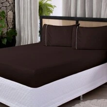 Sheet Sets With Pillowcases - 鏽棕色 - 查看 1
