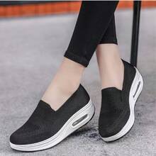 Zapatos casual para mujer, tenis negros, zapatillas deportivas para mujer. - Negro - Ver 5