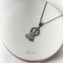 Men's Pendant Necklaces - Bạc - Xem 3