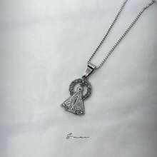 Men's Pendant Necklaces - Bạc - Xem 4