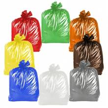 Túi đựng rác - Màu xanh lam - Xem 2