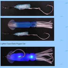 Underwater Fishing Led Light, Waterproof And High Intensity, Fish Luring, Battery Powered With Water Sensor, Automatically Bright When Touching Water, Suitable For Night Fishing - White - View 4