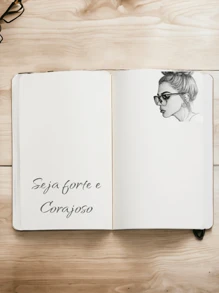 Caderneta Caderno Moleskine em Kraft Sem Pauta 80 Páginas Amareladas - Bege - Visão 2
