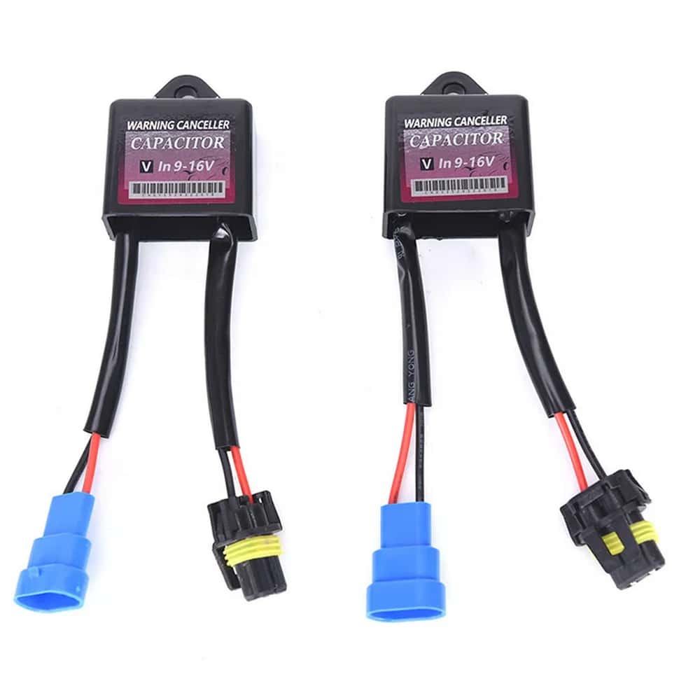2PCS HID WARNING CANCELLER V16 Connect Between Xenon Bulb And Ballast