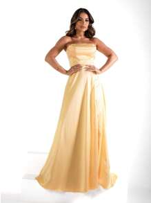 Bridesmaid Dresses - Yellow - View 1