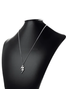 Men's Pendant Necklaces - Bạc - Xem 3