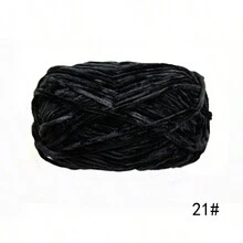 3 Những quả bóng 150g Chenille Sợi Đối với DIY Amigurumi , Cái túi , Mũ , Móc sự thêu , lông tơ Nhung Sợi , Bông tuyết Sợi - FY-HM4362-21# - Xem 1