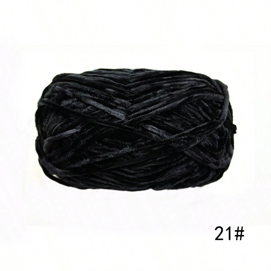 3 Những quả bóng 150g Chenille Sợi Đối với DIY Amigurumi , Cái túi , Mũ , Móc sự thêu , lông tơ Nhung Sợi , Bông tuyết Sợi - FY-HM4362-21# - Xem 1