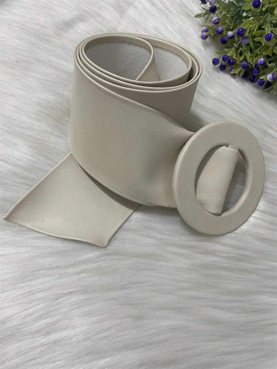 Women Belts - 米色 - 查看 1