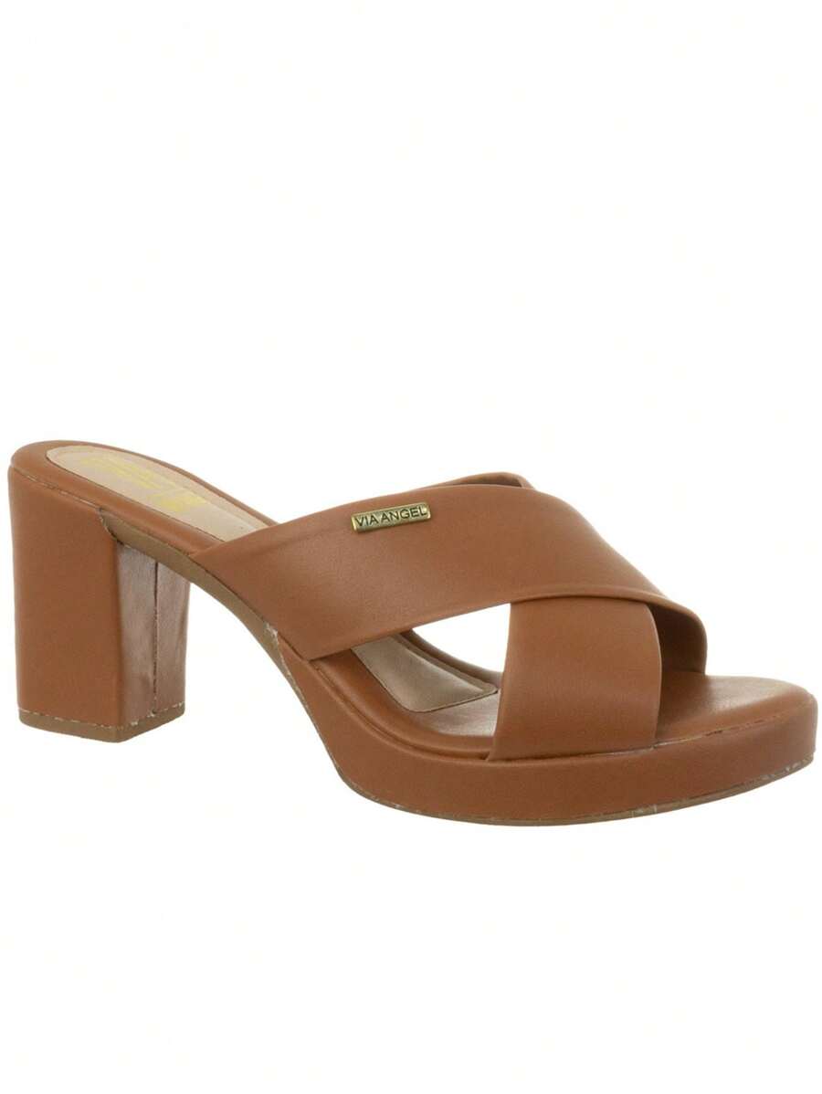 Women Heeled Sandals - 駝色 - 查看 1