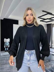 Women Sweaters - 黑色 - 查看 1