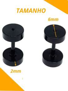 Men's Earrings - màu đen - Xem 8