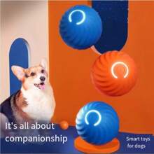 跳跳球狗自動玩具,咬碎度高的球,抗無聊,自娛自樂,狗狗戲弄裝置