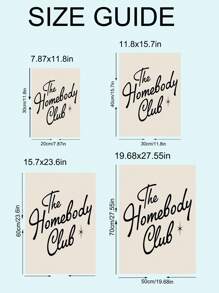 1入復古名言帆布海報（不含框架）用於卧室、客廳、書房、咖啡廳、辦公室等牆壁裝飾 - 彩色 - 查看 6