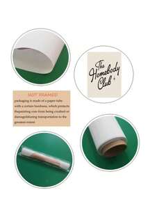 1入復古名言帆布海報（不含框架）用於卧室、客廳、書房、咖啡廳、辦公室等牆壁裝飾 - 彩色 - 查看 7