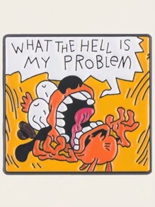 1 bucată This Is Fine Broșă drăguț smalț Pin desene animate Vopsea Insignă Accesorii pentru haine Fermec pentru geantă Artizanat Bijuterii pentru blugi Geantă Pălărie Guler Cămașă Cadouri de petrecere de Ziua Îndrăgostiților pentru bărbați și femei Dachshund Therian Ace drăguț Ace de rucsac