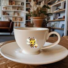 Unique Dessert Drink Stickers, Funny Stickers, Cute Pretty Cool Aesthetics Cartoon Vinyl Stickers, Waterproof Stickers, For Water Bottle, Pad, Phone, Laptop, Scrapbook And Luggage - Multicolor - View 5