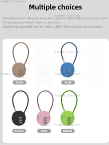 Cipher Locks - Gold - View 3