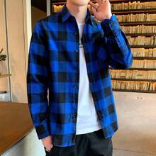 Men Shirts - Royal Blue - View 2
