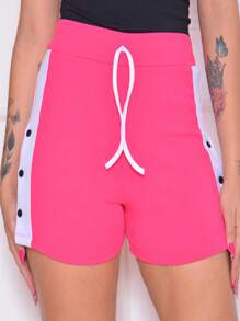 Women Shorts - Màu Hồng Tươi - Xem 1