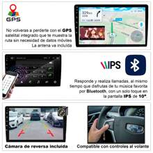 AUTOESTEREO VAK M709 2 DIN 9" ANDROID CARPLAY CAMARA GPS - Negro - Ver 4