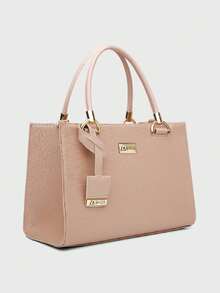 Women Tote Bags - 藕粉色 - 查看 5