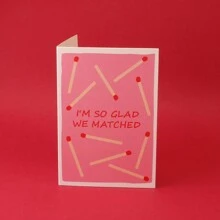 1 pieza Tarjeta postal de alta gama con acabado mate y sobre, empaquetada individualmente; Tarjeta de San Valentín, tarjeta de declaración de amor, tarjeta personalizada, tarjeta de aniversario, inserto de regalo de festival, tarjeta postal estilo europeo con patrón personalizado, expresando afecto, tarjeta de cumpleaños, tarjeta de felicitación